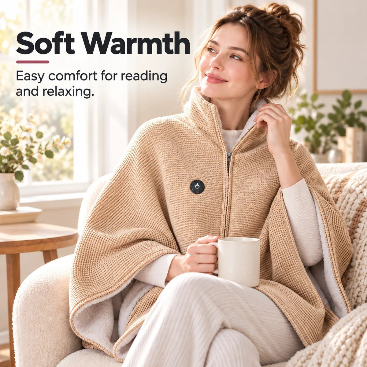 🧣Wearable Heated Blanket – Cozy Hands-Free Warmth☀️- CYH