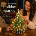 💥Christmas Hot Sale!!! 🎄✨ DIY Beaded Christmas Tree Kit – 🎅Create Your Own Sparkling Holiday Decoration - CYH