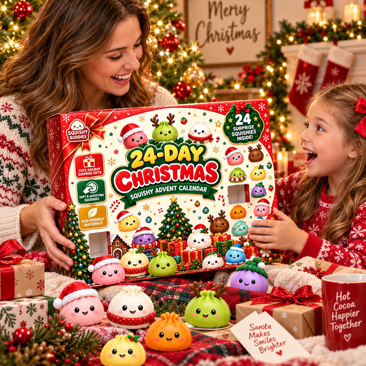 🎄 Christmas 50% Off Sale – 24-Day Squishy Advent Calendar - th