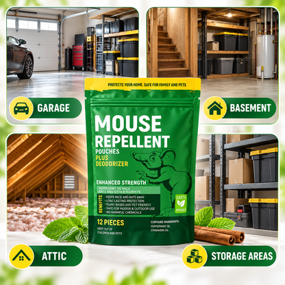 Pouches - Rodent Repellent Made in USA (12 Pouches) - TH