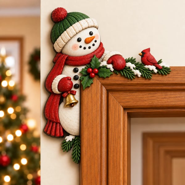 🎅Christmas Peekaboo Door Frame Corner Decor - TH