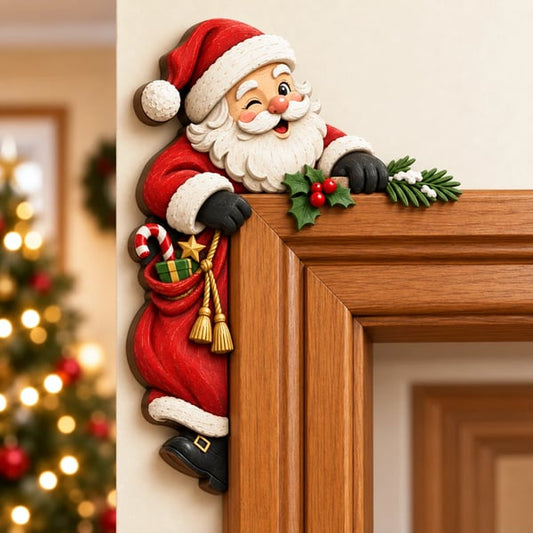 🎅Christmas Peekaboo Door Frame Corner Decor - TH