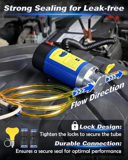 12V 100W Efficient Powerful Self-Priming Oil Pump - TH