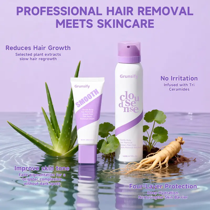 ⏰ Bikini Pain-Free Hair Removal Cream for Sensitive Skin--Hypoallergenic Formula-Gentle