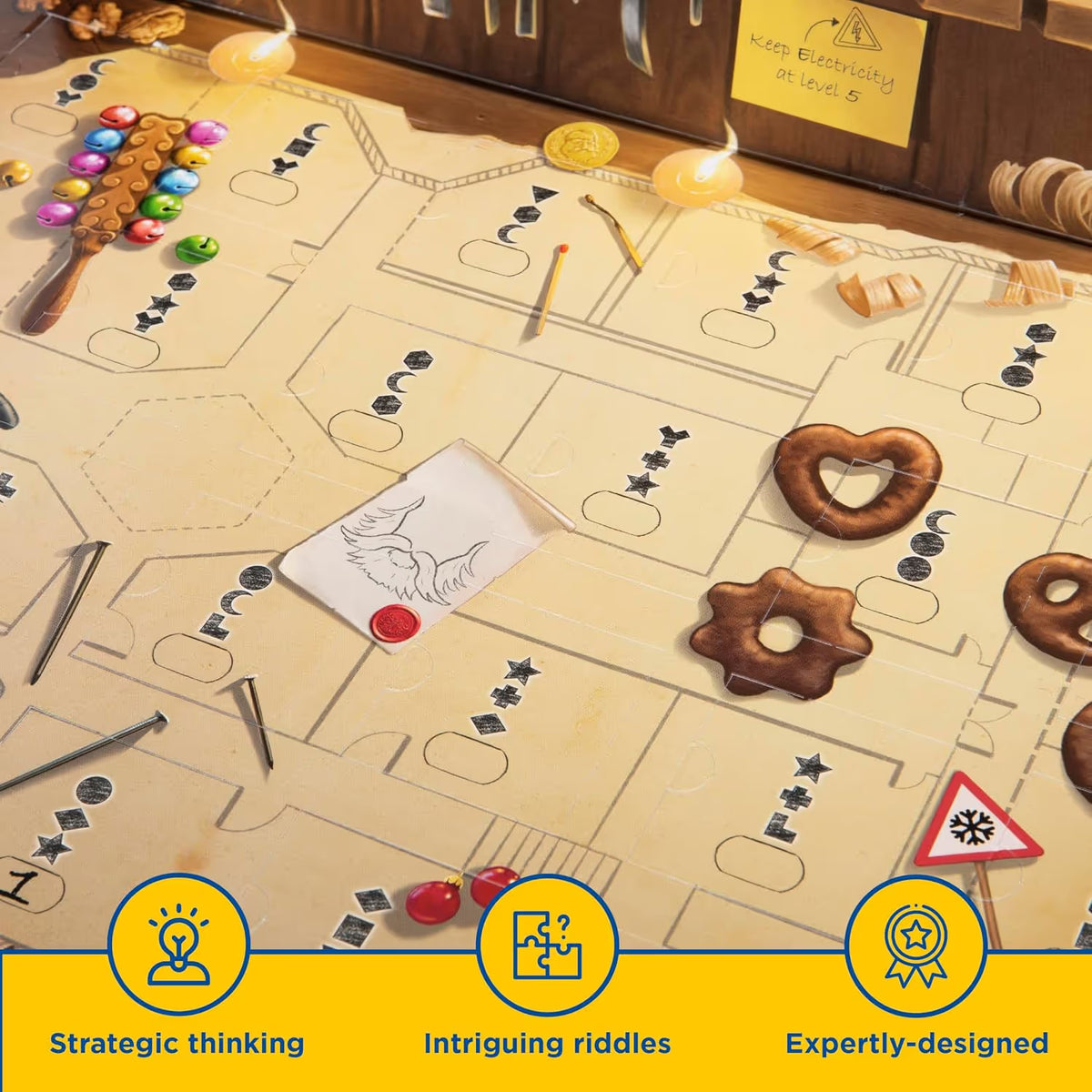 ⏰ LAST DAY 50% OFF - 🎄 Escape the Workshop! Advent Calendar – 🗝️✨ 24 Days of Puzzle Adventure & Fun 🔥-TH