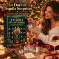 🎁✨ 24-Day Mini Tequila Bottle Advent Calendar – Holiday Countdown, Bar Decor & Collector Gift - TH
