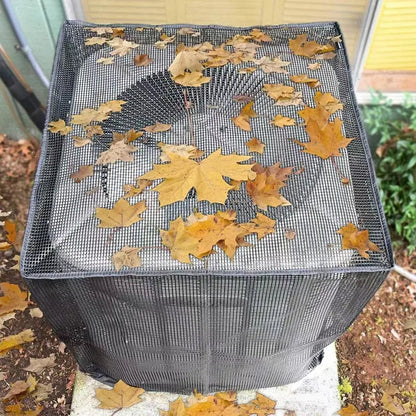 ❄️ Heavy-Duty Mesh AC Cover – All-Season Outdoor Protection - TH