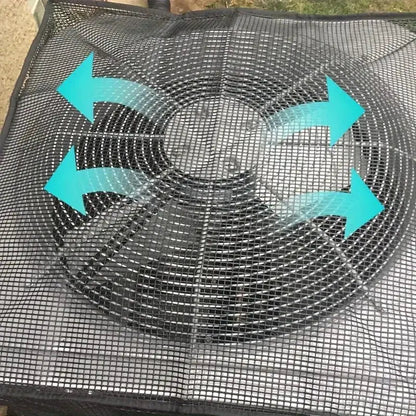 ❄️ Heavy-Duty Mesh AC Cover – All-Season Outdoor Protection - TH