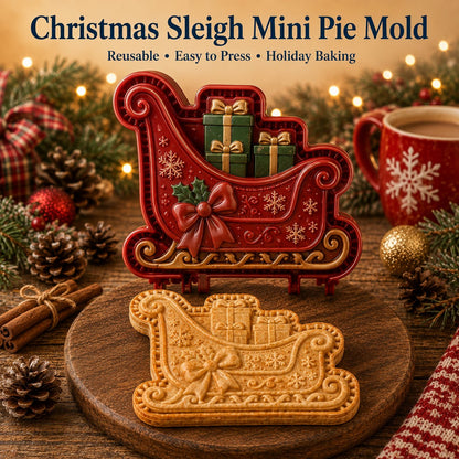 ⏳ 69% OFF – 🎄16pcs-Design Christmas Mini Pie Mold Collection | Reusable Embossed Molds for Shaping Detailed Santa, Snowman, Reindeer, Tree & Holiday Pies 🥧✨- CYH