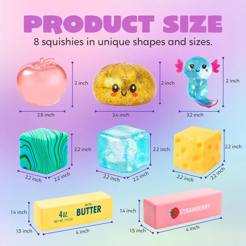 Autumn Mega Sale Discounts 🔥8PCS Mix Stress Relief Toys - TH