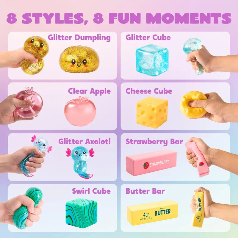 Autumn Mega Sale Discounts 🔥8PCS Mix Stress Relief Toys - TH
