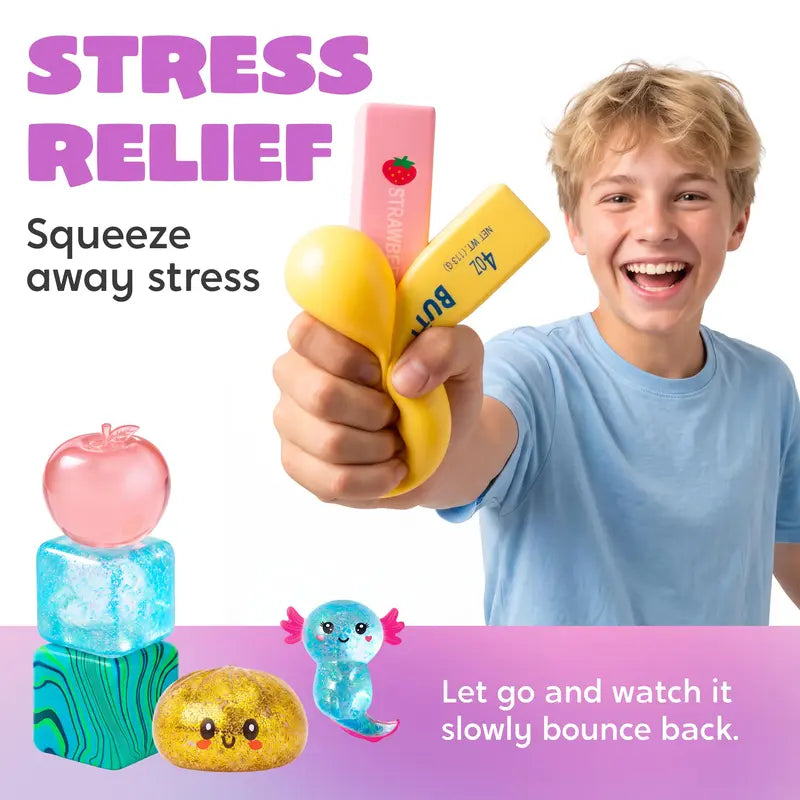 Autumn Mega Sale Discounts 🔥8PCS Mix Stress Relief Toys - TH