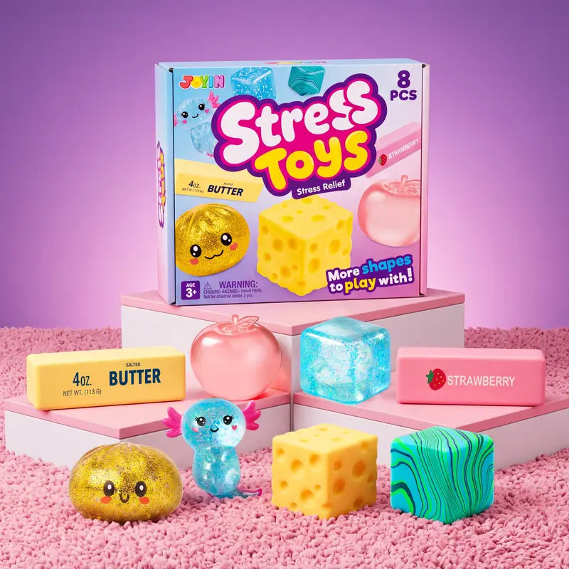 Autumn Mega Sale Discounts 🔥8PCS Mix Stress Relief Toys - TH
